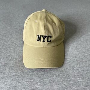 SHEIN NYC Women’s Embroidery Khaki Baseball Cap